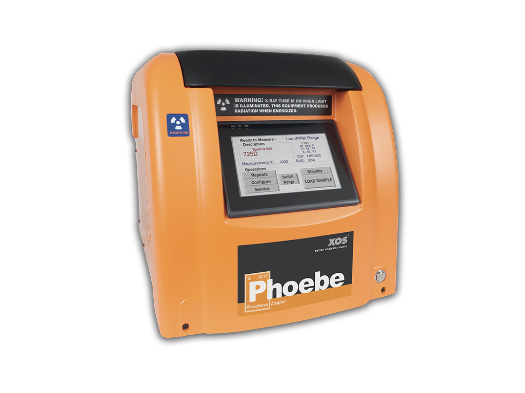 <strong>Phoebe</strong> - aparat do pomiaru zawartości fosforu metodą fluorescencji rentgenowskiej z dyspersją fali
